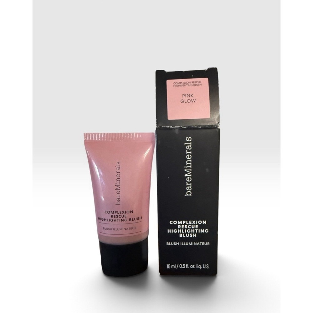 bareMinerals Complexion Rescue Highlighting Blush – Pink Glow 15 ml. NIB
